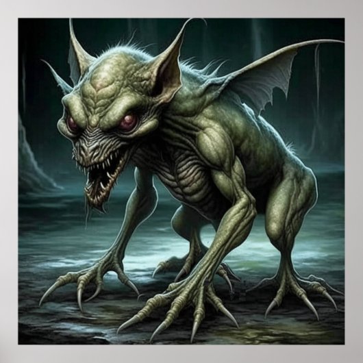 Chupacabra - cryptische monsters of dieren poster (Voorkant)