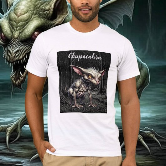 Chupacabra in de Bossen Cryptid T-shirt