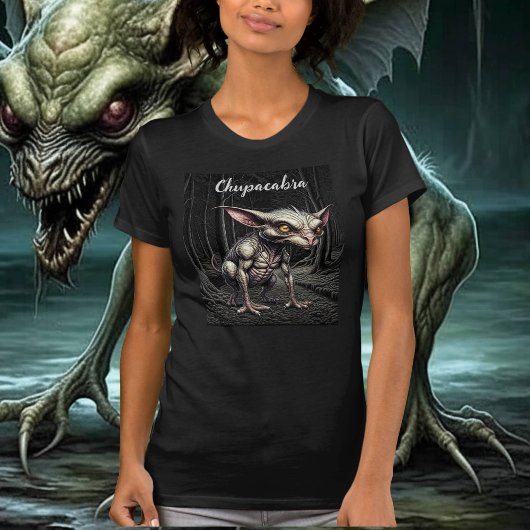 Chupacabra in de Bossen Cryptid T-shirt