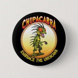 CHUPACABRA Legendarische Puertoricaanse Monster Ronde Button 5,7 Cm