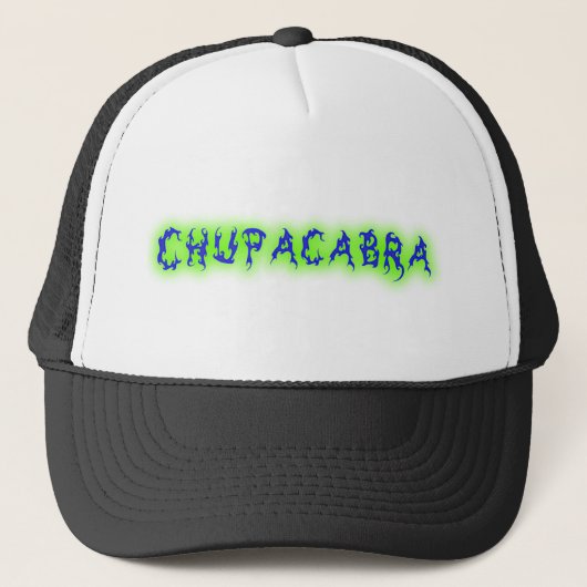 Chupacabra-tekst Trucker Pet (Voorkant)