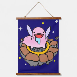 Chupi-Abathur houten wandtapijt Hangend Wandkleed