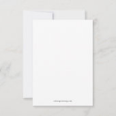 Chuppah en Arch Carte Rsvp Juive & Enveloppe (Dos)