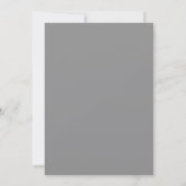Chuppah in Arch Jewish Wedding Invitations Kaart (Achterkant)