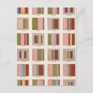 Church Accommodation, Statistical US Lithograaf Briefkaart