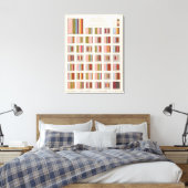 Church Accommodation, Statistical US Lithograaf Canvas Afdruk (Insitu (Slaapkamer))