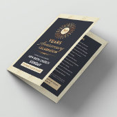 Church Anniversary Brochure Template