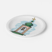 Church Belfry Papieren Bordje (Gekanteld)