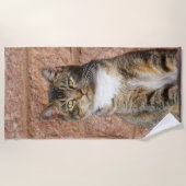 Church Cat Strandlaken (Voorkant)