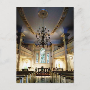 Church Chandelier Briefkaart