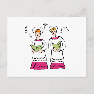 Church Choir Briefkaart