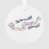 Church Choir Ornament (achterkant)