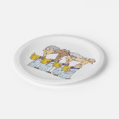 Church Choir Papieren Bordje (Gekanteld)