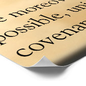 Church Covenant Poster (Hoek)