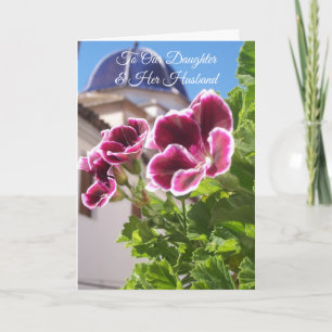 Church Daughter Husband Personalized Jubileum Kaart