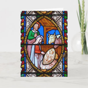 Church Glas in lood Jesus Christus Kaart