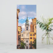 church in city menu (Staand voorkant)