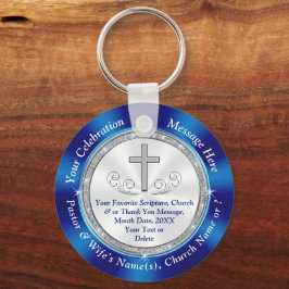 Church Jubileum Souvenirs for Church Members Sleutelhanger