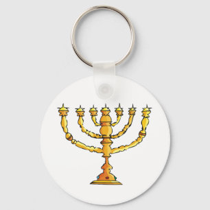 Church Menorah Sleutelhanger
