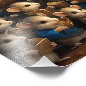 Church Mouse Choir Foto Afdruk (Hoek)