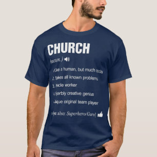 Church Name Definition Betekenis Familie Funny T-shirt