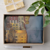 Church of Carmen at dusk - Mahon, Menorca Tissuepapier (Geschenk)