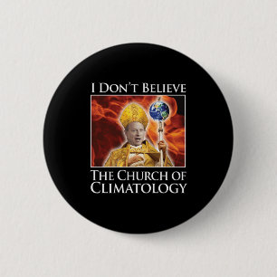 Church_of_climatology_blk_btn Ronde Button 5,7 Cm