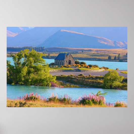 Church of the Good Shepherd - Lake Tekapo Poster (Voorkant)