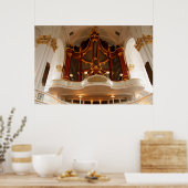 Church Organ Pipes Poster (Keuken)