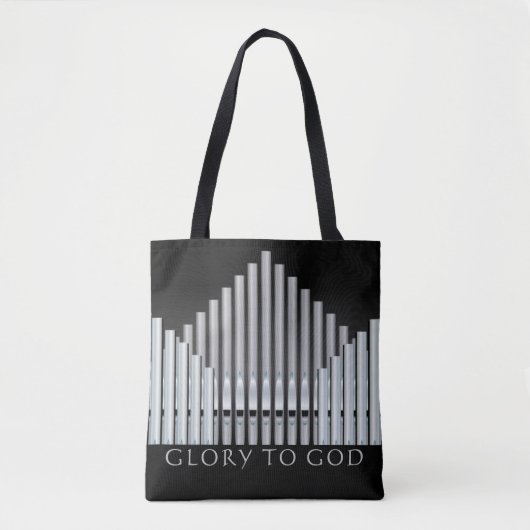 Church Organist All-Over-Print Tas, schouder Tas (Voorkant)