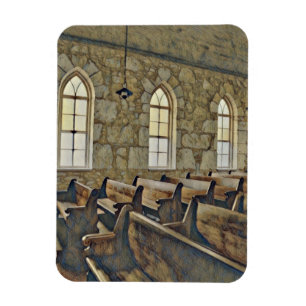 Church Pew Magnet Magneet