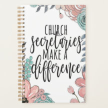 Church Secretary Planner