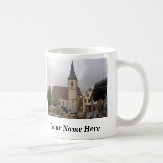 Church Square Personalized Mug Koffiemok (Rechts)