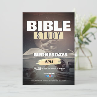 Church Sunday Service Flyer Design Kaart
