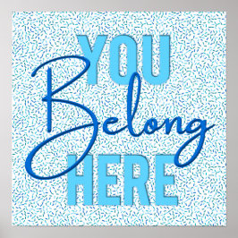 Church Welcome Greeting Sign Poster