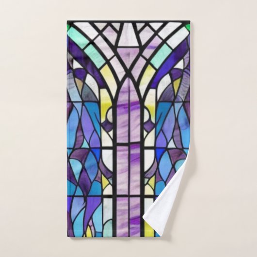 Church Window Bad Handdoek (Handdoek)