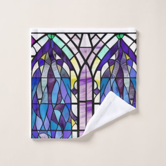 Church Window Bad Handdoek (Wasdoekje)