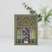 Church Window Briefkaart (Staand voorkant)