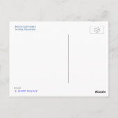 Church Window Briefkaart (Achterkant)