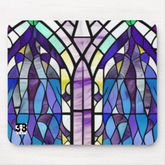 Church Window Muismat (Voorkant)