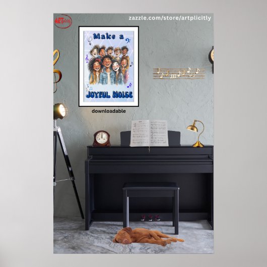 Church Youth Choir Poster (Devant)