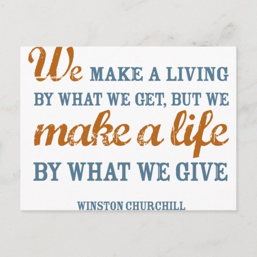 churchill-a life-NOBRK Briefkaart (Voorkant)