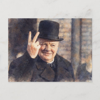 Churchill Ansichtkaart Briefkaart