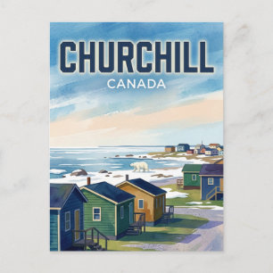 Churchill Canada Briefkaart