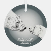 Churchill Canada Ornament Polar Beer Keepslag (Achterkant)