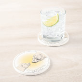 Churchill Canada Souvenir Dessous de verre Churchi (Côté)