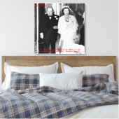 Churchill & Citation de mariage célèbre toile Impr (Insitu(Chambre))