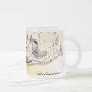 Churchill Coupe Souvenir Ours polaire Art Mugs Cad
