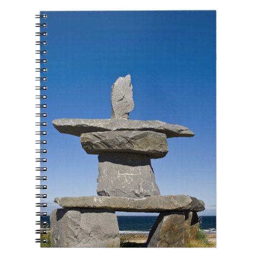 Churchill, Manitoba. Inukshuk Notitieboek (Voorkant)