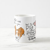 Churchill Pig Quote Koffiemok (Center)